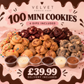 100 Mini Cookies Sharing Platter